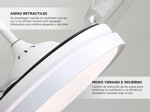 Ventilador de Techo Winco W1342 con Luz LED