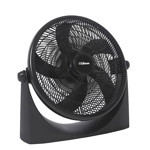 Ventilador Turbo Reclinable 20" Liliana VTF20P - 5 Aspas Negras, Base Antideslizante, 3 Velocidades