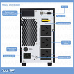 Ups Apc Easy SRV1KI-AR 1000VA 800W