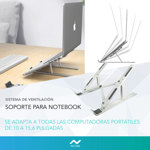 Soporte Para Notebook Nictom SPC01 Ajustable Plegable Portatil