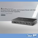 Router Tp-Link Gigabit 3 en 1 Router-Switch PoE-Controlador