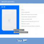Ubiquiti Access Point UniFi U6-IW WiFi 6 In-Wall