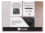 Teclado Carrello Combo Touch Para iPad 10.2 Apple 7 8 9 Gen