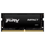 Memoria RAM Fury Impact DDR4 gamer color negro 8GB 1 Kingston KF432S20IB