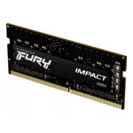 Memoria RAM Fury Impact DDR4 gamer color negro 8GB 1 Kingston KF432S20IB