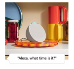 Amazon Echo Pop Con Asistente Virtual Alexa Control De Voz Charcoal