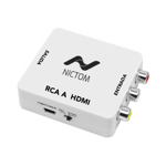 Conversor Adaptador RCA a HDMI Nictom
