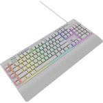 Teclado Redragon Shiva K512W RGB Blanco Membrana