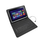 Funda negra para tablet 9"-10" con teclado NISUTA - NSFUTE910