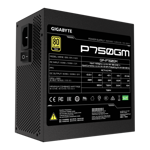 FUENTE 750W GIGABYTE P750GM 80 PLUS GOLD MODULAR