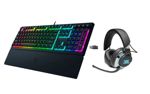 Combo Gamer Teclado Ornata V3 + Auriculares Jbl Quantum