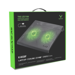 Base Soporte Cooler Notebook Wesdar K-8028F Disipador Calor