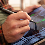 Lápiz Óptico Dual Zagg Pro Stylus Para iPad Negro/gris