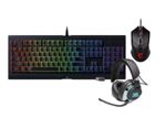 Combo Teclado Cynosa + Mouse Msi Clutch + Jbl Quantum