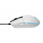 MOUSE LOGITECH G203 LIGHTSYNC GAMING WHITE (910-005794)