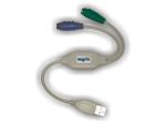 Conversor de USB a 2 PS2 H NISUA - NSCOUSPSCH
