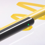 Lápiz Óptico Stylus Pro Zagg Para iPad Carga Inalám.- Blanco