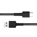 Cable USB-C a USB Xiaomi Braided (1m) Negro