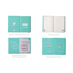 Cuaderno Mooving Notes A5 Tapa Dura Rayado Disney 100