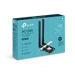 PLACA DE RED PCIE WIRELESS TP-LINK ARCHER T5E AC1200 DUAL BAND BLUETOOTH 4.2 2ANT