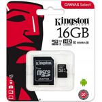 MicroSDHC Kingston SDCS/16GB  16 GB Clase 10