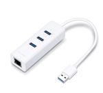 PLACA DE RED TP-LINK UE330 USB 3.0 / ETHERNET GIGABIT RJ45 +MINIHUB