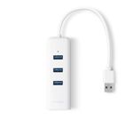 PLACA DE RED TP-LINK UE330 USB 3.0 / ETHERNET GIGABIT RJ45 +MINIHUB