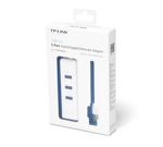 PLACA DE RED TP-LINK UE330 USB 3.0 / ETHERNET GIGABIT RJ45 +MINIHUB