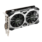 PLACA DE VIDEO GF MSI GTX 1650 D6 VENTUS XS OCV1 4GB GDDR6 128bit PCIE 3.0