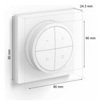 Tap Dial Switch White Philips Hue Smart Control
