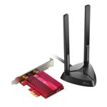 PLACA DE RED PCIE WIRELESS TP-LINK ARCHER TX3000E AX3000 DUAL BAND WIFI6 BLUETOOTH 5.0 2ANT C/BASE