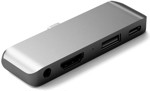 Satechi Hub Usb-c Multipuerto Sttcmphm Hdmi 4k Audio 3,5mm