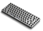 Teclado Mecanico Inalambrico Satechi Sm1 Brown Bt Usb Light
