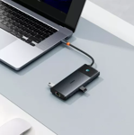 Hub Adaptador Usb C Baseus 11 En 1 2 Hdmi 4k 60hz Dp 4k 100w