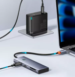 Hub Baseus Usb C 7 En 1 A Hdmi 4k 60hz Usb 3.0 Sd A01429