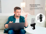 Adaptador Tripode Y Monopod P/ Celulares Vertical Horizontal