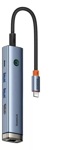 Hub Multiplicador Baseus Usb C Hdmi 4k 60hz Ethernet Usb 3.0