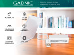 Adaptador Usb A Ethernet Red Lan Rj45 GADNIC HB-RJ25 Mac PC Windows