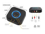 Receptor De Audio Inalámbrico 1Mii Bluetooth