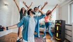 Torre De Sonido Philips Tax5708 Luces Rgb 400 W Bluetooth