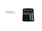 Calculadora 12 Digitos Pantalla LCD Botones Grandes
