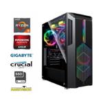 PC ARMADA GAMER RYZEN 5 4600G 8GB SSD 480GB GABINETE 800W RGB TECLADO MOUSE