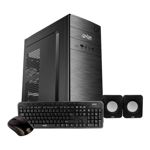 PC ARMADA AMD RYZEN 5 4600G 8GB SSD 240GB GABINETE 500W TECLADO MOUSE PARLANTES
