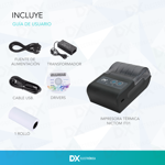 Impresora Térmica Nictom IT01 Bluetooth Tickets Portátil