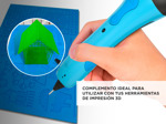 Kit Lapiz impresora 3d Gadnic + Molde para crear con impresora 3D
