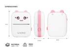Mini Impresora Térmica Portátil Gadnic