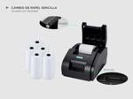 Impresora Térmica X-Printer XP-58IIH USB 58mm Alta Velocidad Impresión 90mm/s