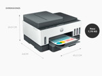 Impresora Multifuncion Hp Smart Tank 750 Wifi Duplex Adf 