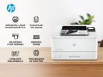 Impresora Simple Función Monocromática Hp Laser Laserjet Pro 4003dw Con Wifi 220v