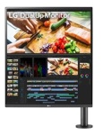 Monitor Ips Qhd 28 Pulgadas LG Dual Up Ergo 28mq780 Hdr Usb